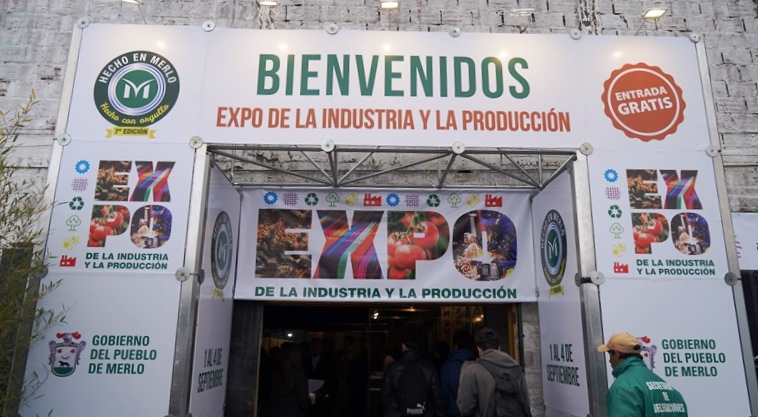 Merlo inauguró la 7° edición de la Expo “Hecho en Merlo 2025”: industria, pymes y producción local en foco