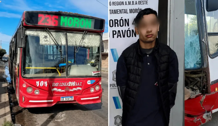 “QUERÍA CUMPLIR MI SUEÑO”: ROBÓ UN COLECTIVO Y MANEJÓ CON PASAJEROS