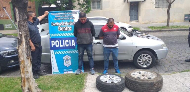 MORÓN: DETIENEN A BANDA DE ROBARUEDAS